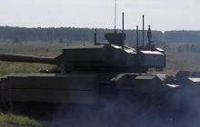 Російські окупанти випробували новий роботизований танк "Штурм" (відео)