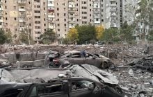Массированный удар РФ по Кременчугу: в городе – масштабные разрушения, есть погибшие (фото)