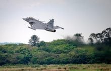 Перший винищувач Gripen E, виготовлений за межами Швеції, піднявся у повітря
