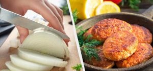Какой лук добавить в котлеты - сырой или жареный: как будет вкуснее всего