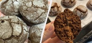 Супершоколадное печенье с трещинками: вкуснотища к чаю за 30 минут