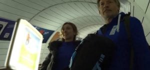 Ночевал в метро: звезда "Игры престолов" приехал в Киев (фото, видео)