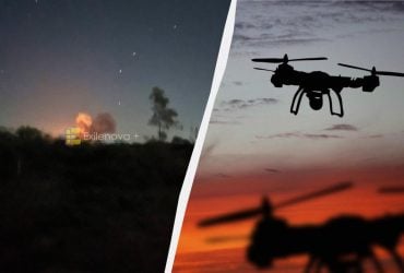 Дрони атакували військовий аеродром у Адигеї, там спалахнула пожежа