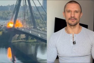 Украинские звезды жестко отреагировали на удар РФ по Северному мосту в Киеве