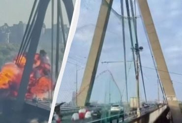 Після збиття дрон не випаровується: ексвійськовий пояснив, навіщо затягувати мости сітками