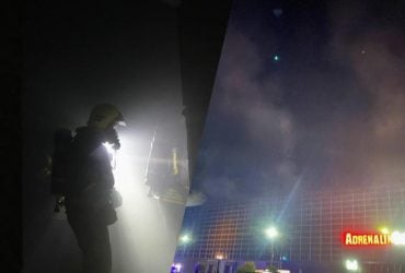 В Луцьку через російську дронову атаку загорівся ТРЦ