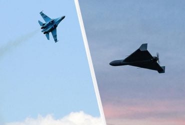 Знищення Герані-5: в ЗСУ показали запуск ракети з винищувача Су-27 (відео)