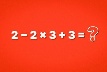Скільки буде 2 − 2 × 3 + 3: короткий приклад із підступом