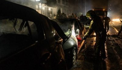 Нічна атака на Київ: одна особа поранена, є руйнування і пожежі (фото)