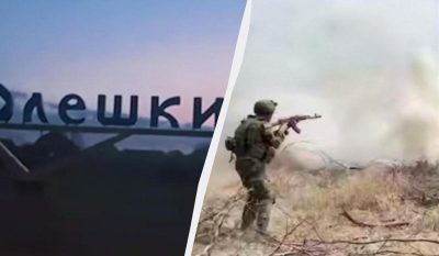 Під прикриттям перемир’я в Олешках РФ перегруповує війська: військовий розкрив задум ворога