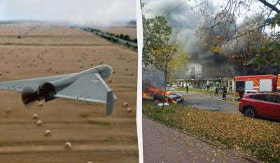 Росіяни вдарили дроном по центру Чернігова: є загиблі та поранені