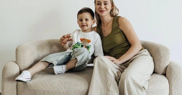 дружина співака показала квартиру сина