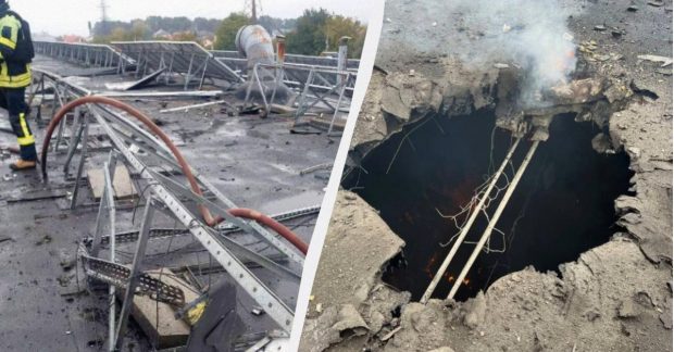 пожежа на складі, пошкоджено логістичний комплекс і будинки