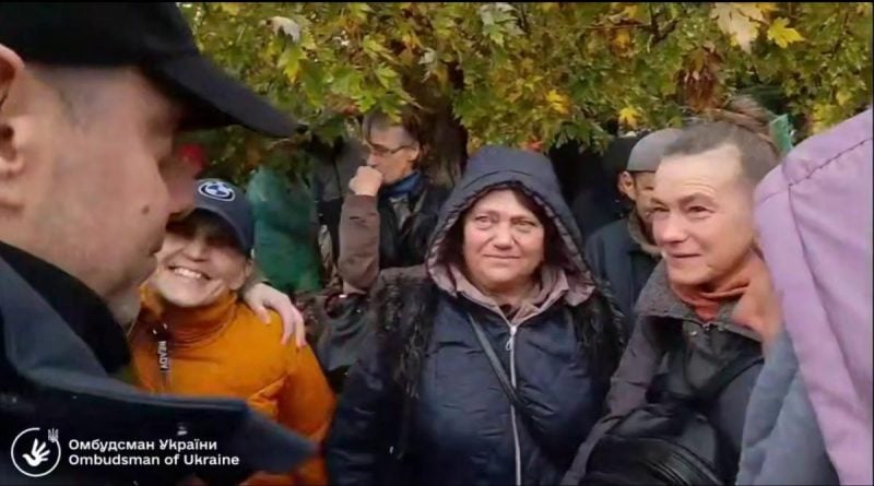 Українська делегація прибула в Олешки, люди плачуть від щастя: Лубінець показав відео