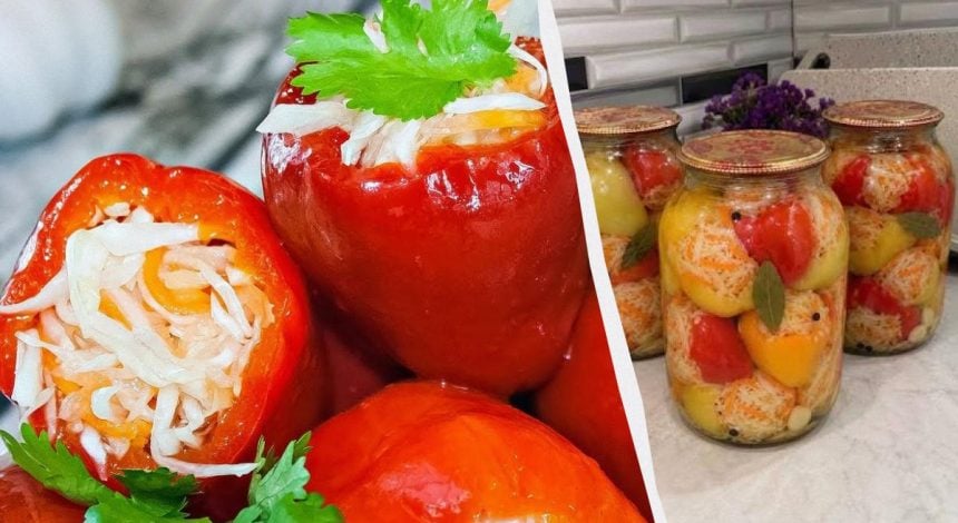 Фарширую перцы капустой и кладу в банки: молдавская закуска - хит стола 2026